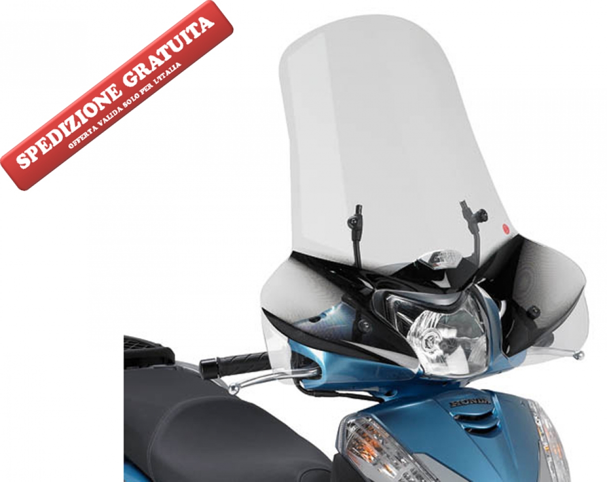 Parabrezza GIVI Per Honda Vision 50 110 2020 - Cupolino Scooter 308A
