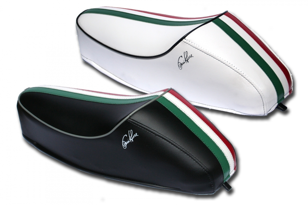 Sella Con Gobba Per Piaggio Vespa 50 Special - Colore Nero Con Bordino Grigio - Foto 12