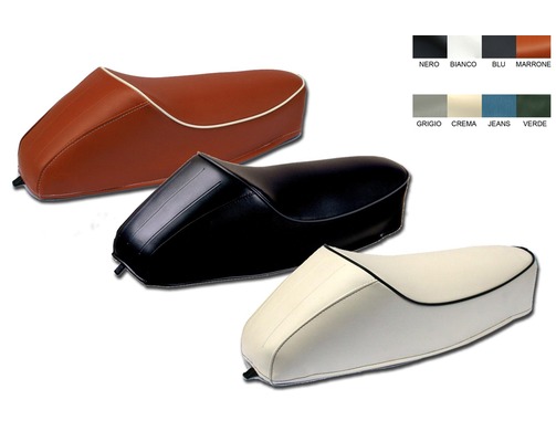 Sella Con Gobba Per Piaggio Vespa 50 Special - Colore Nero Con Bordino Grigio - Foto 8